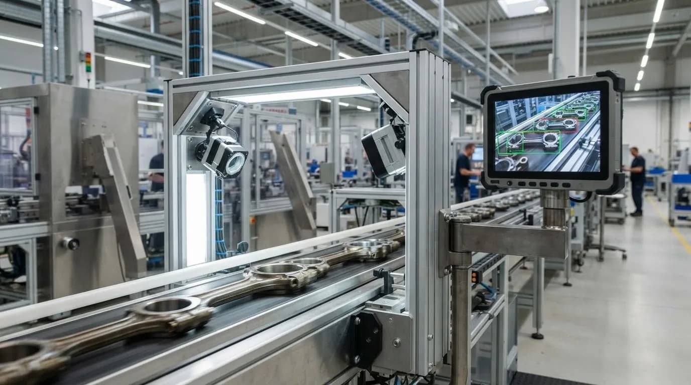 Детекция брака на конвейере в реальном времени: как работает машинное зрение в 2026 году