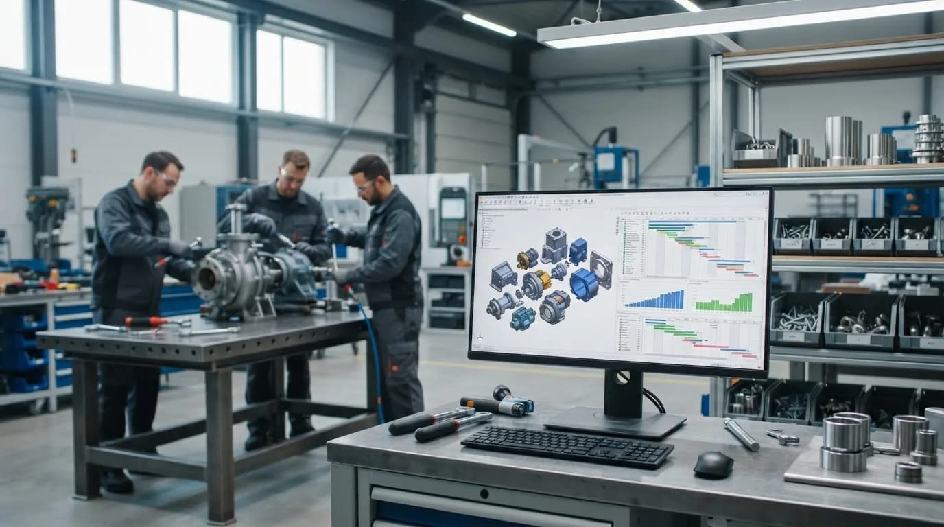 ERP для производства под заказ: планирование, MES и учёт сырья