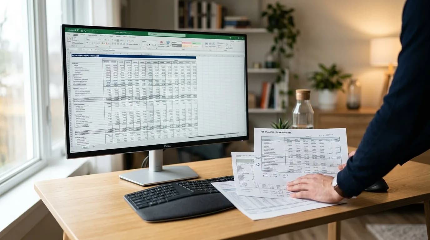 Распознавание сложных таблиц из PDF и сканов для аналитики в 2026 году: как работает AI-OCR