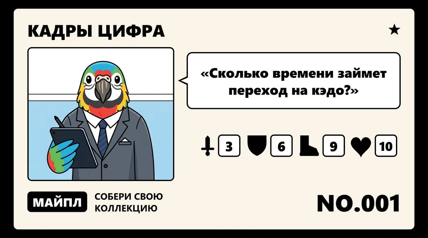 Внедрение КЭДО в организации: 7 этапов проекта, реальные сроки 6–10 недель и кто за что отвечает