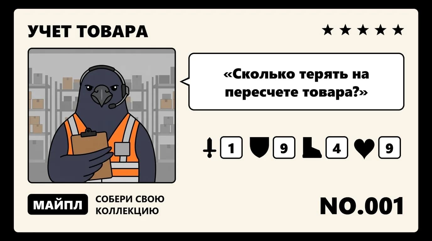 Программа для инвентаризации склада: циклический подсчет вместо годовой остановки