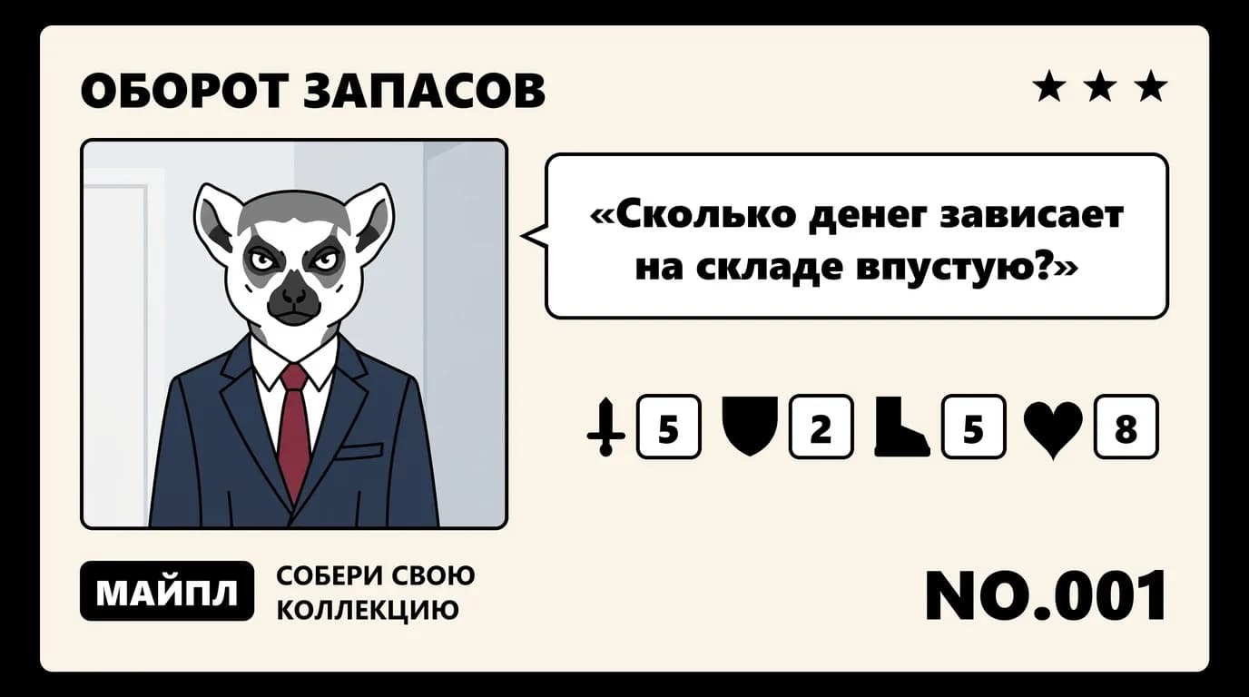 Оптимизация запасов: как высвободить оборотные средства за 90 дней и не уйти в дефицит