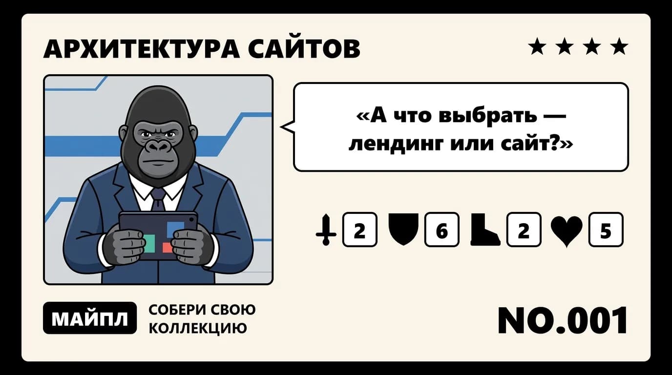 Многостраничный сайт против лендинга: когда тридцать страниц приносят больше заявок, чем одна