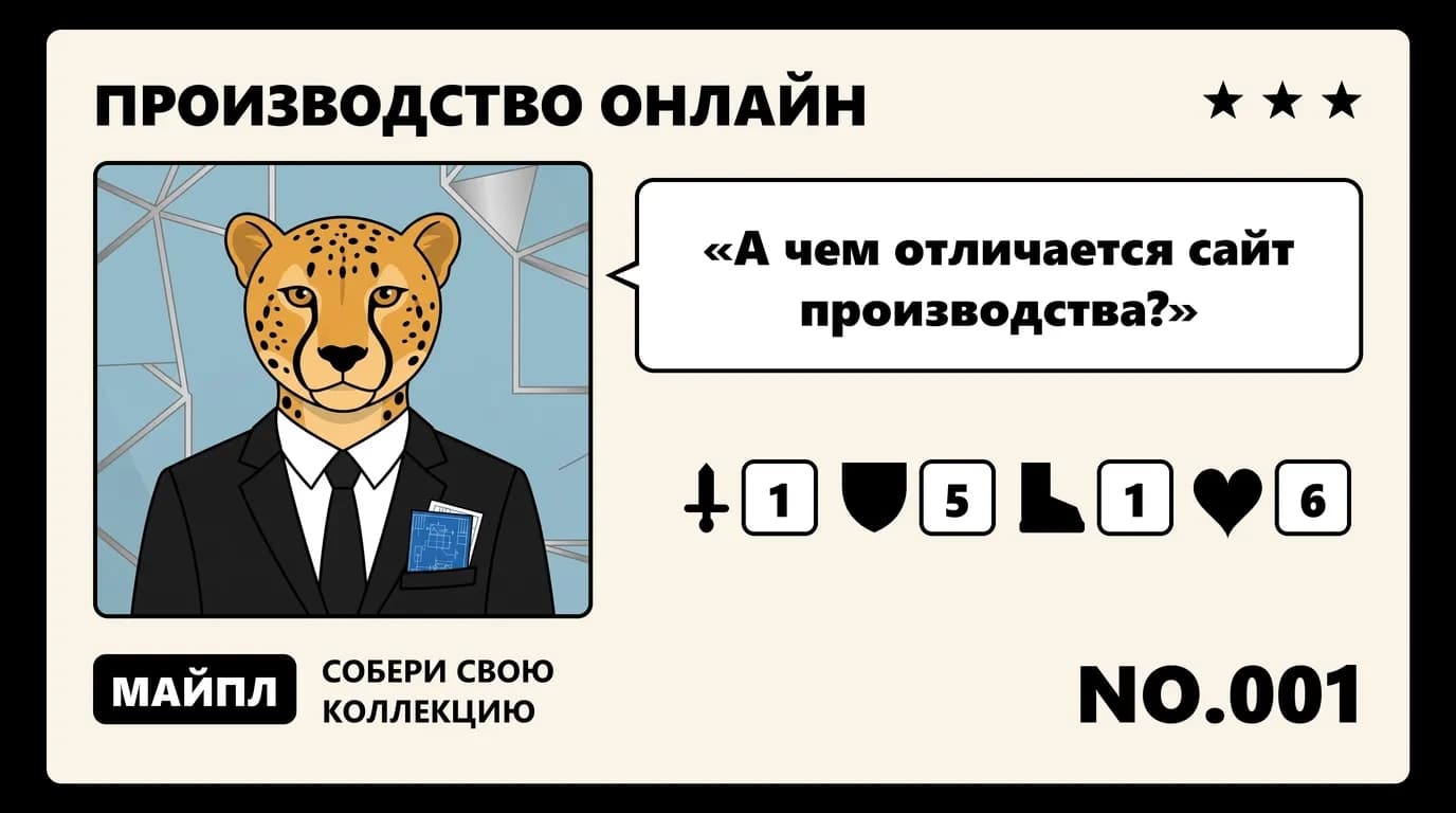 Сайт для производственной компании: каталог с артикулами, техдокументация и дилеры