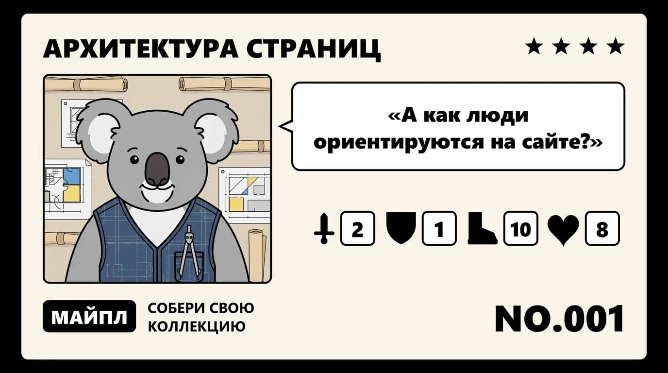 Структура сайта: как спроектировать разделы, иерархию и URL до того, как нарисован дизайн