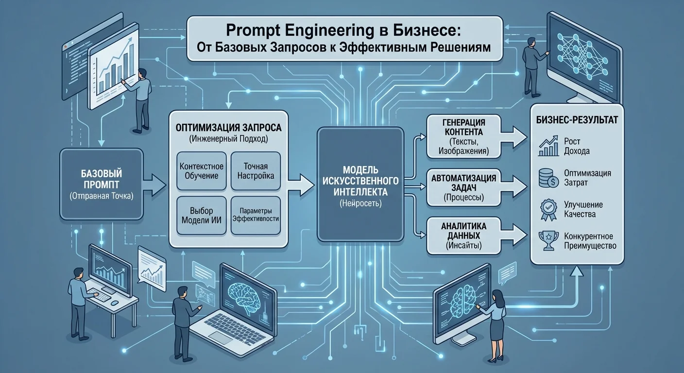 Prompt Engineering: от базовых промптов к advanced techniques