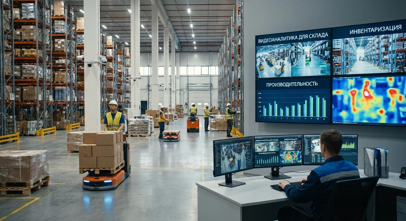 Видеоаналитика для склада: Как ИИ контролирует комплектацию, распознает упаковку и побеждает «человеческий фактор» (гайд 2025)