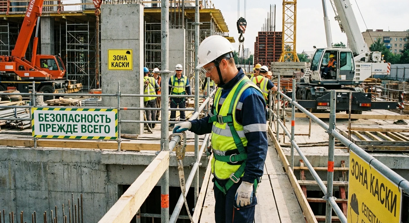 Безопасность на стройплощадке: Как ИИ-видеоаналитика с дронов и стационарных камер спасает жизни (гайд 2025)