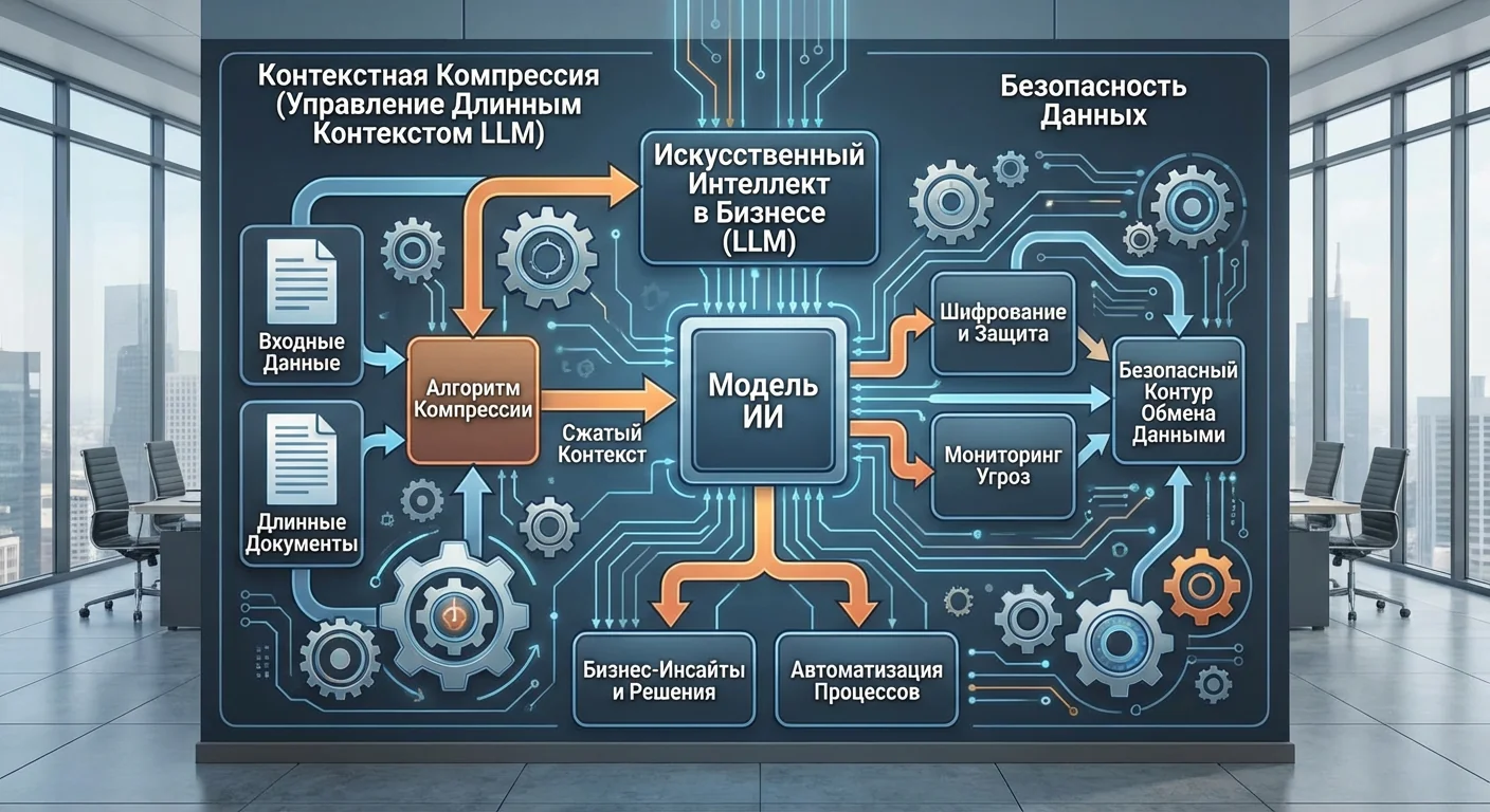 Контекстная компрессия и управление длинным контекстом в LLM