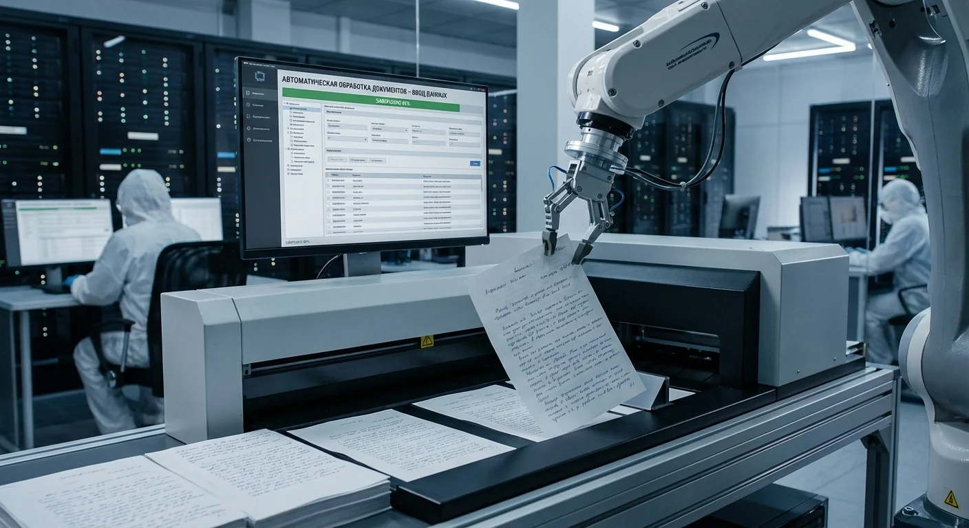 Автоматический ввод данных с документов: как OCR и ИИ распознают паспорта, накладные и чертежи за секунды