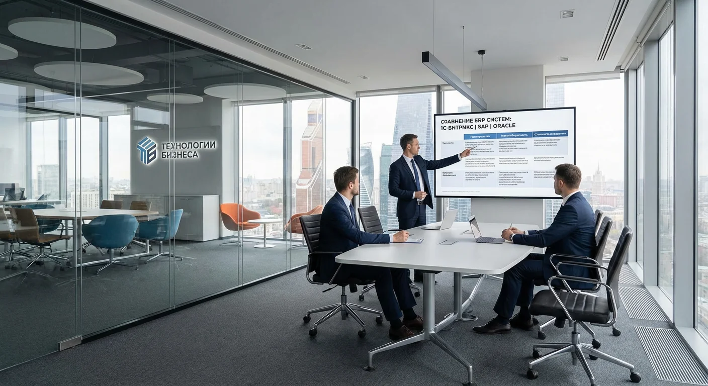1С-Битрикс vs SAP vs Oracle ERP: сравнение для российского среднего бизнеса