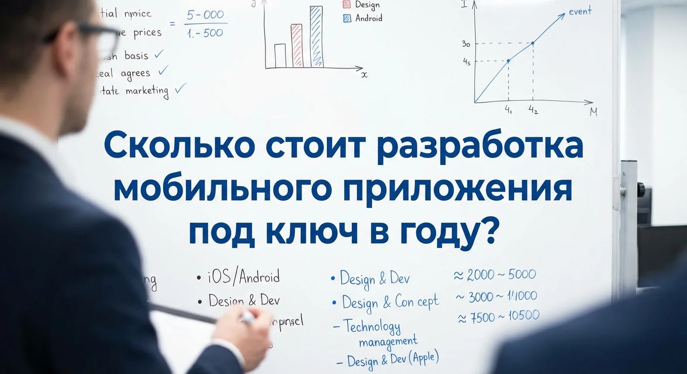 Сколько стоит разработка мобильного приложения под ключ в 2026 году: честный разбор цен от А до Я