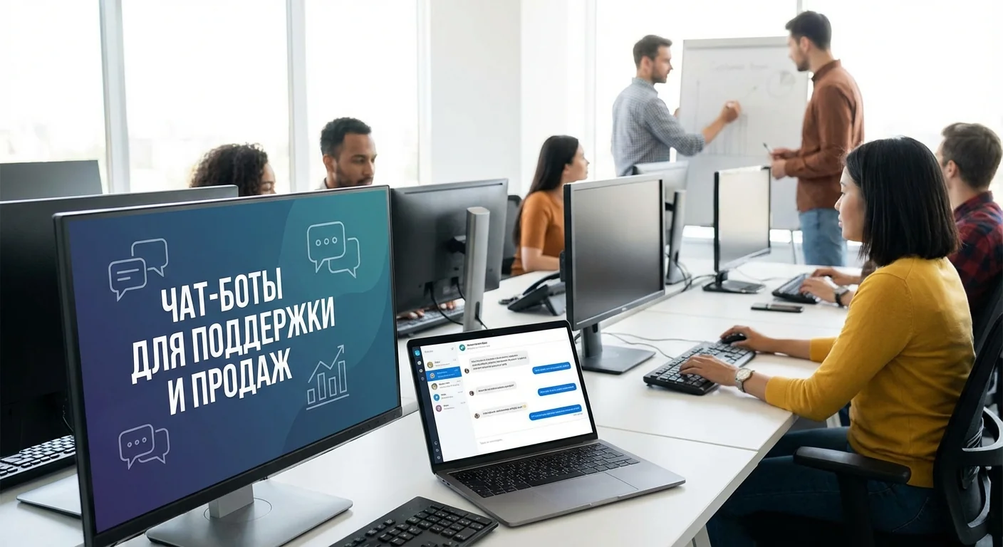 Чат-боты для поддержки и продаж: как автоматизировать общение с клиентами без потери качества