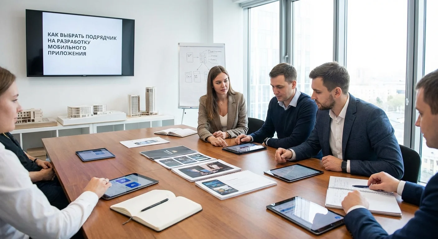 Как выбрать подрядчика на разработку мобильного приложения: чек-лист заказчика, который спасет от провала