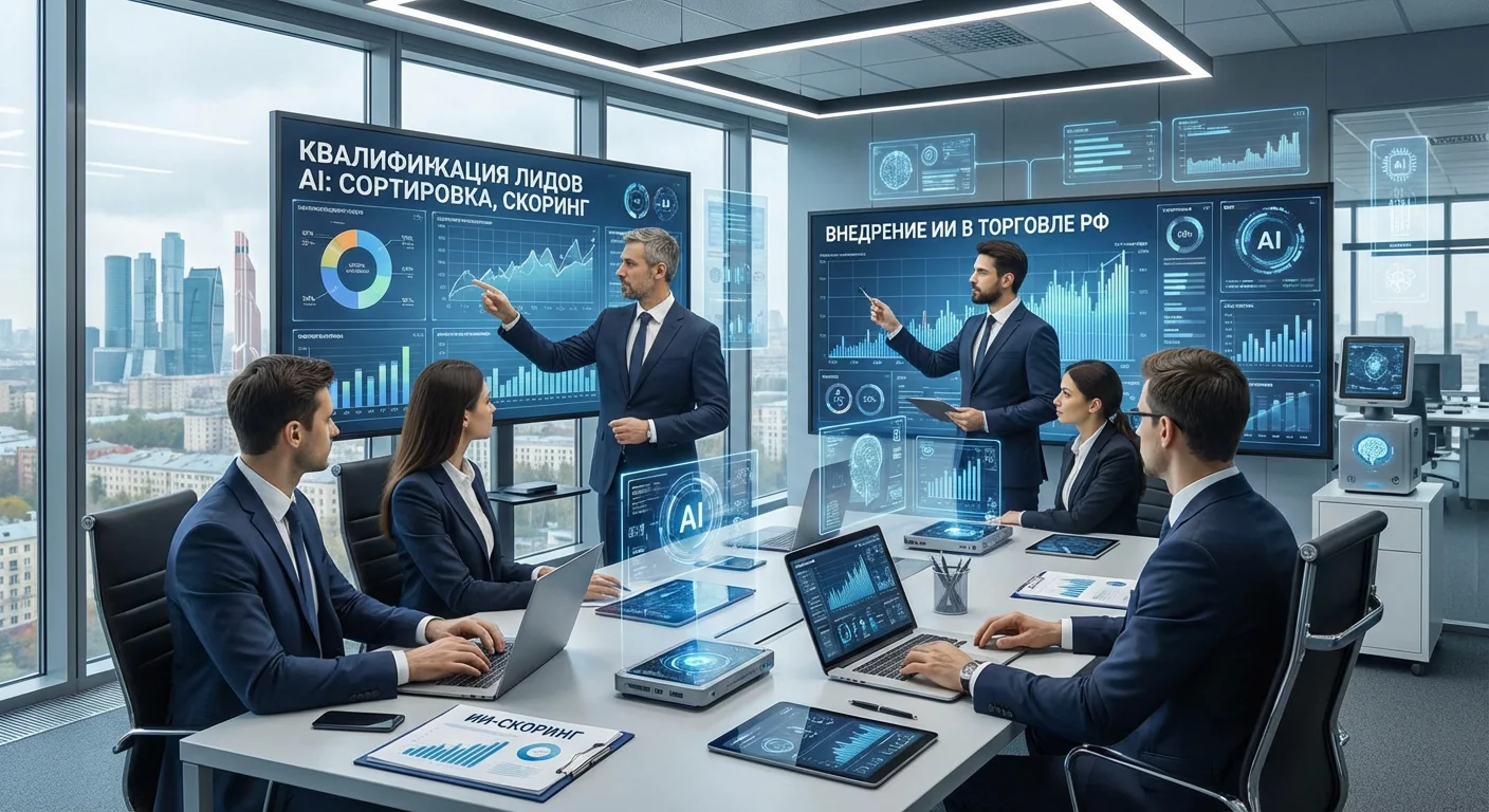 Квалификация лидов с помощью AI: сортировка и скоринг покупателей