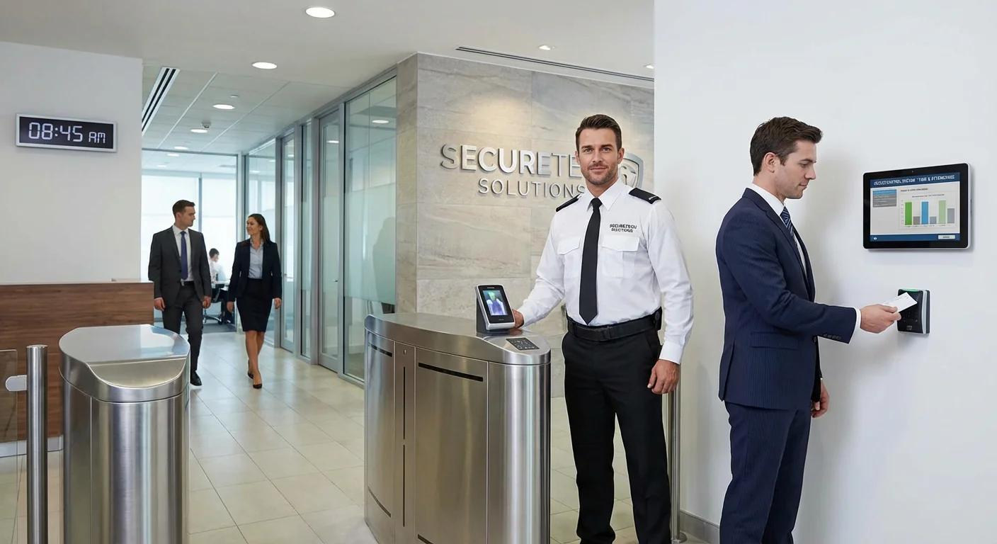 Контроль рабочего времени и доступа: биометрия по лицу вместо пропусков