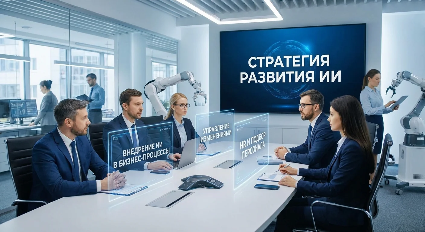 Внедрение AI в существующие процессы: change management и обучение команды