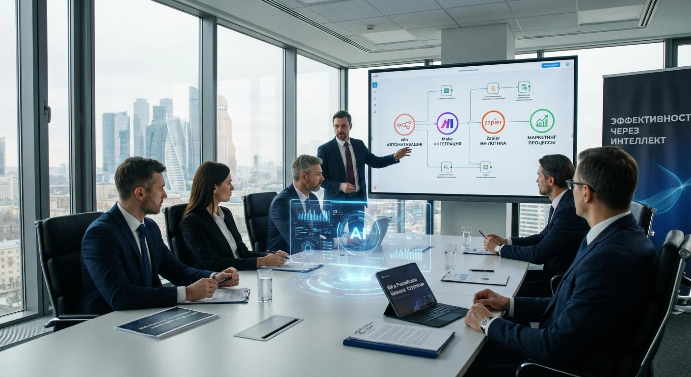 Workflow автоматизация: n8n, Make, Zapier для AI workflows