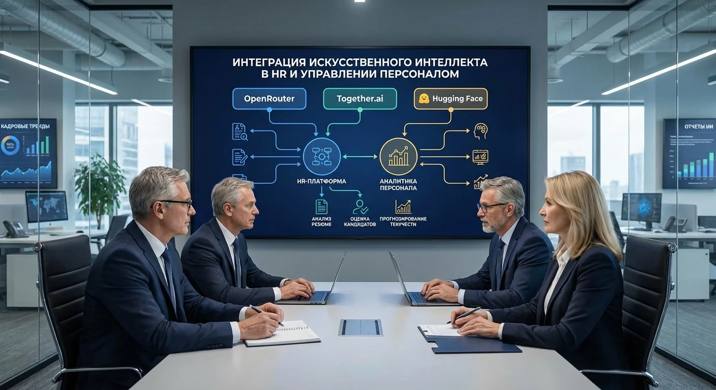API интеграция с OpenRouter, Together.ai, Hugging Face