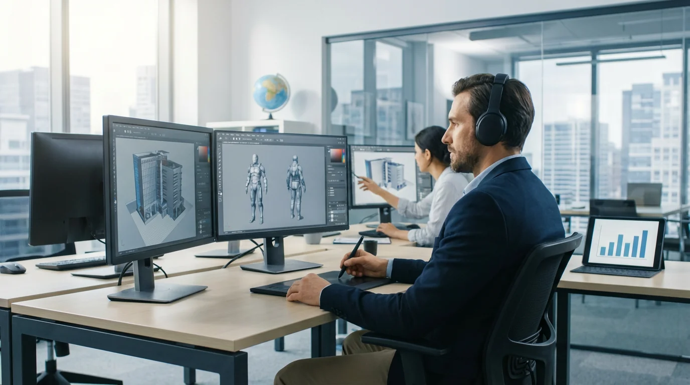 3D-специалист в IT: от игр до метавселенных – зарплаты и навыки 2026
