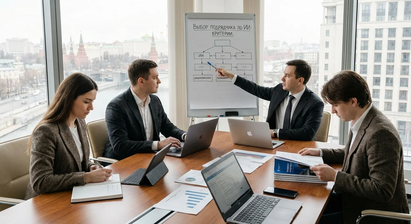 Как выбрать подрядчика по ИИ в России: почему SLA и опыт важнее цены (полное руководство 2025)