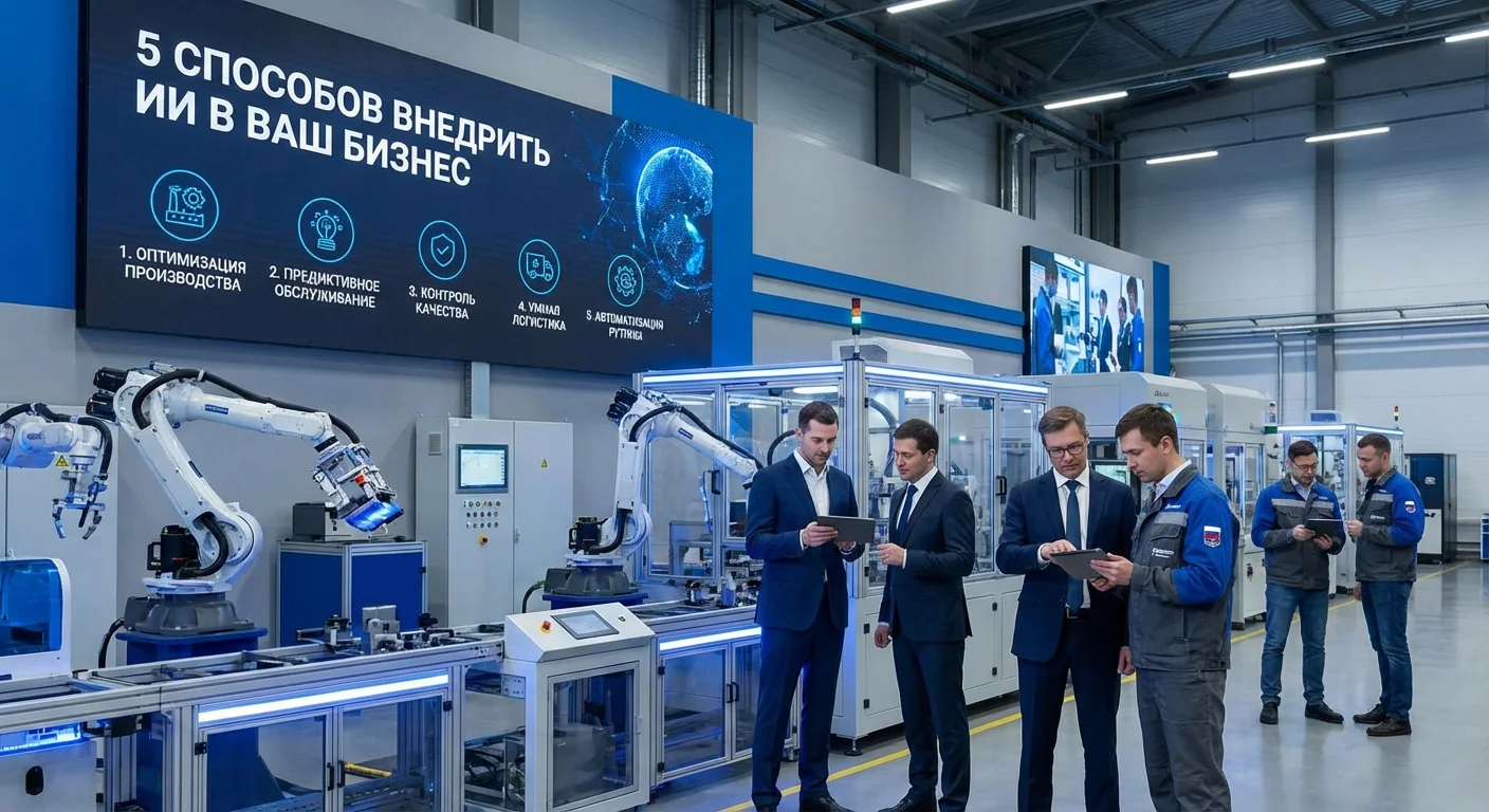 5 способов внедрить AI в ваш бизнес, не нанимая ML-инженера