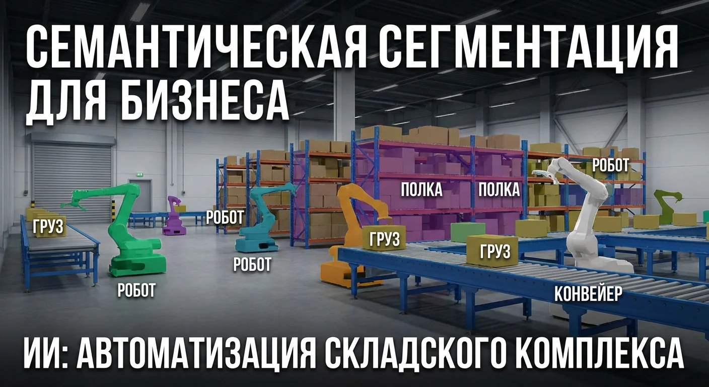 Семантическая сегментация: выделение объектов и областей на изображениях