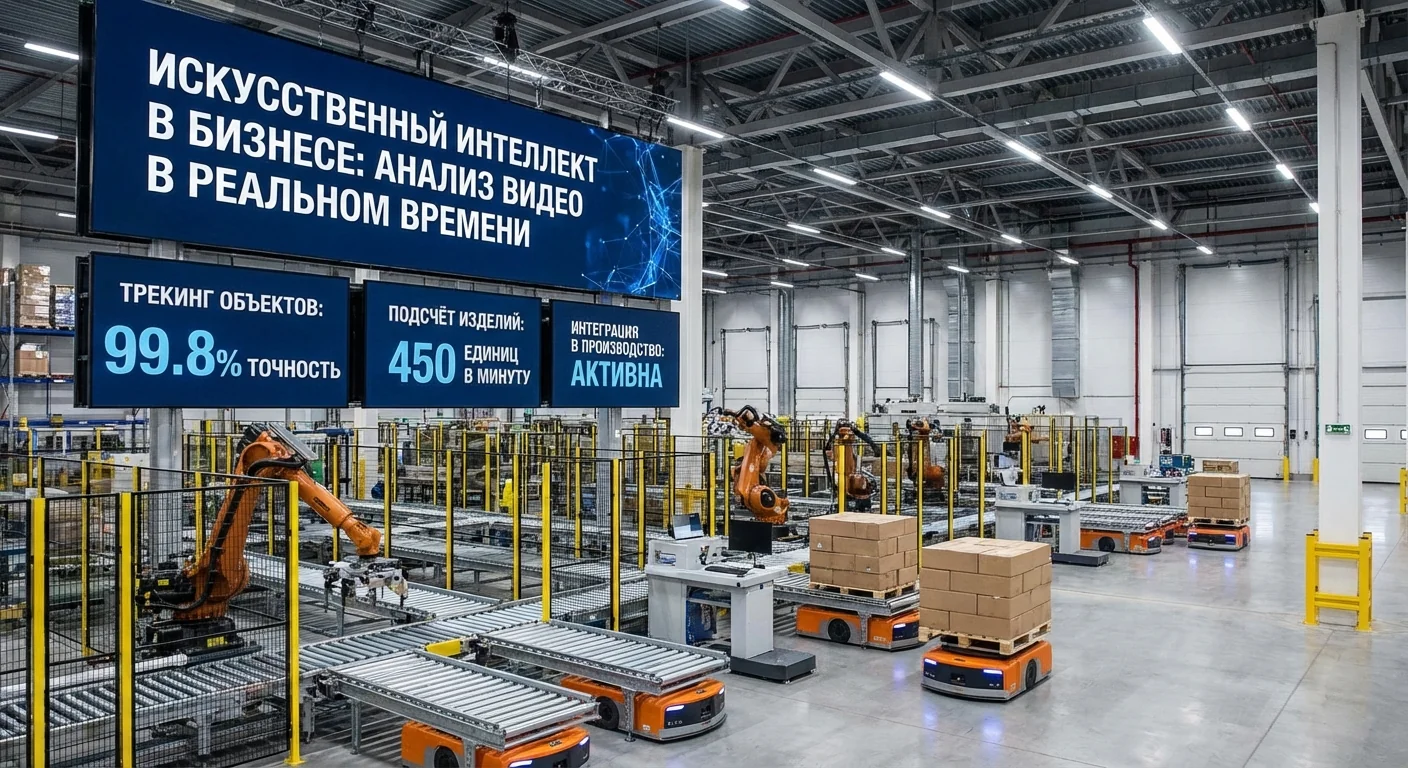 Анализ видео в реальном времени: трекинг, подсчет объектов, аномалии