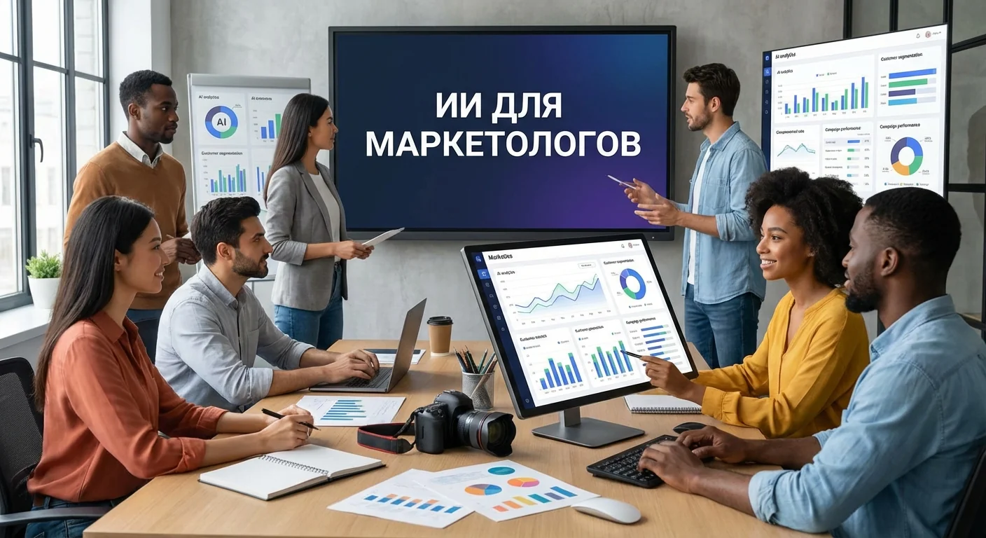 ИИ для маркетологов: как нейросети увеличивают продажи, персонализируют рекламу и экономят бюджет (гайд 2025)