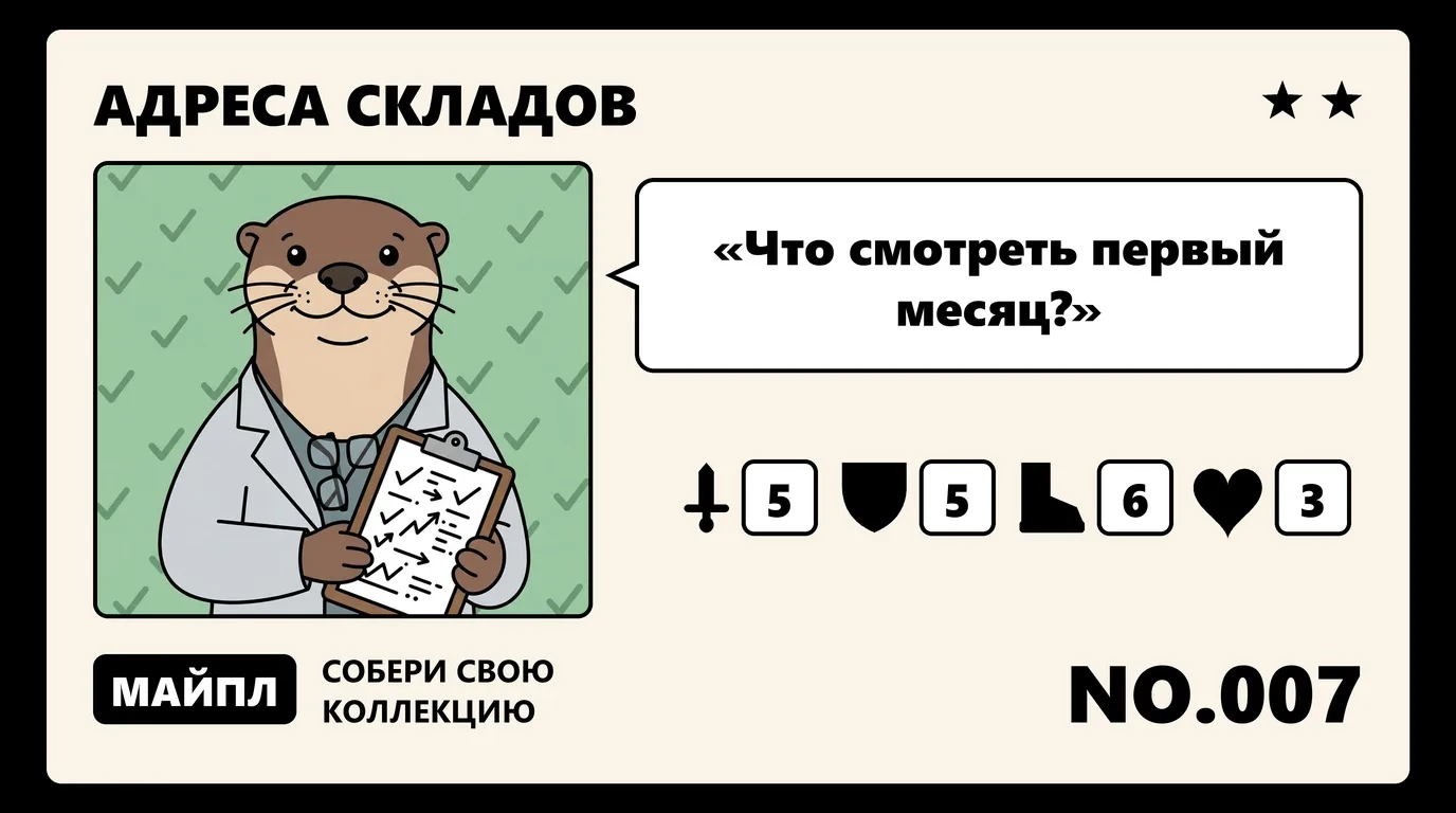 Первые 30 дней — 5 KPI после запуска