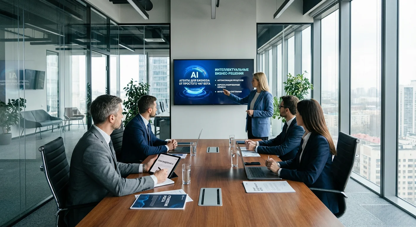 AI agents для бизнеса: от простого чат-бота до полностью автоматизированной продажи