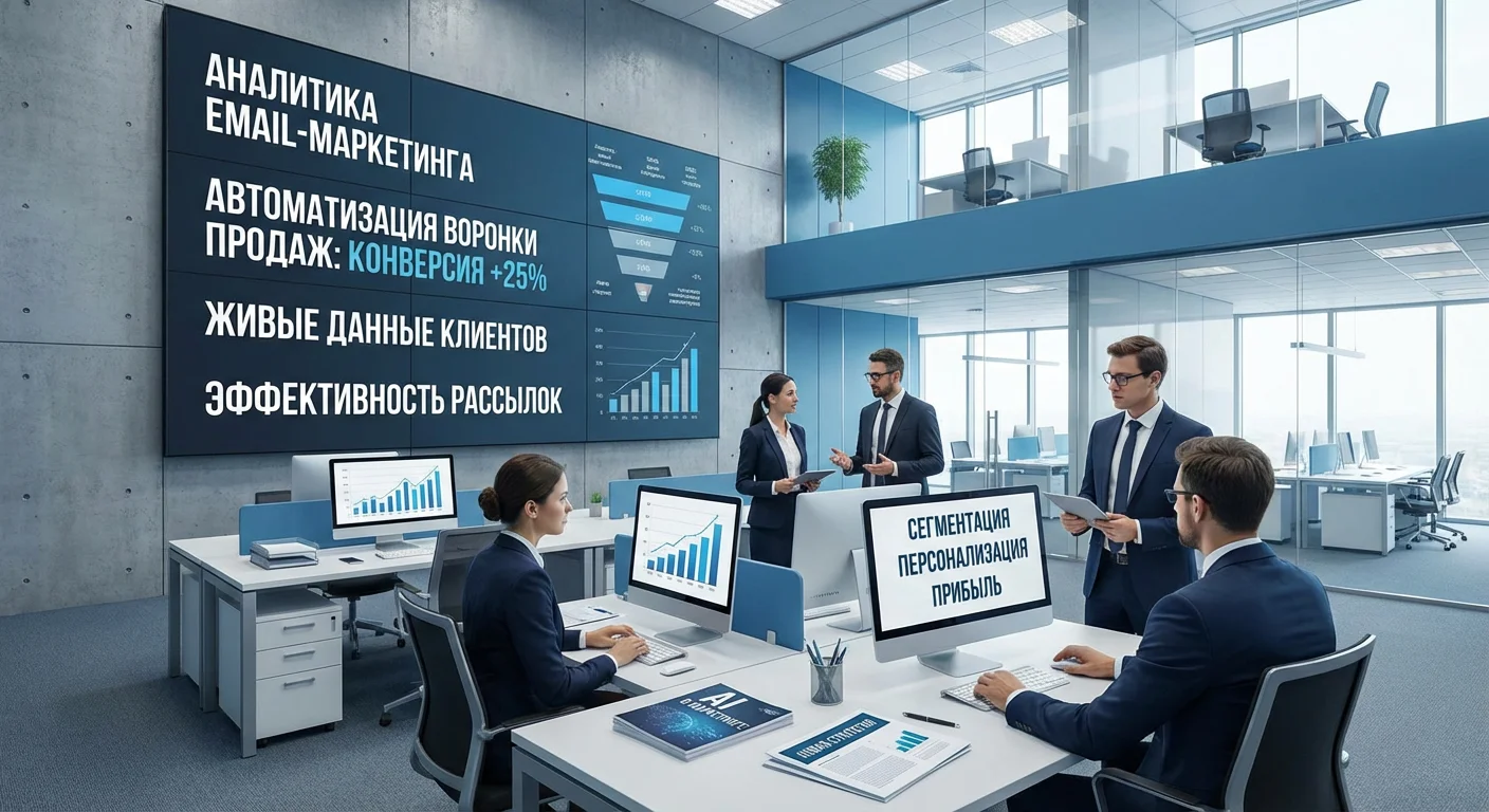 AI в маркетинге: как автоматизировать email-воронку и увеличить конверсию на 40%