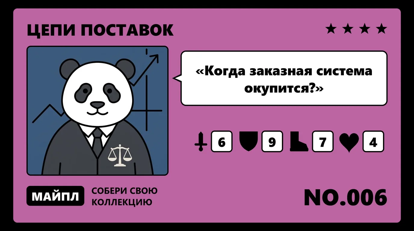 Когда своя система дешевле коробки