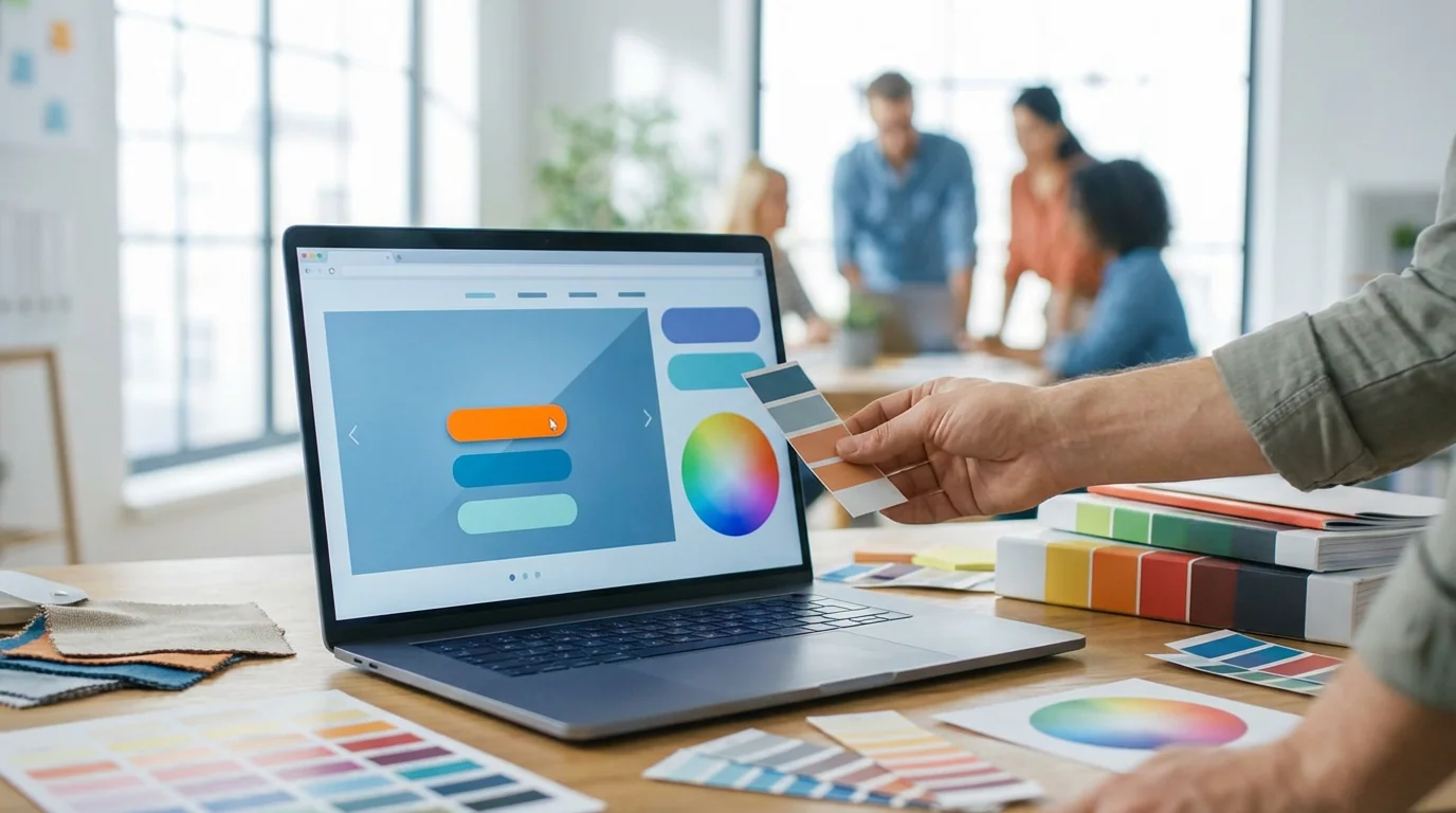 Психология цвета и контраст: как выбрать идеальный оттенок для кнопки