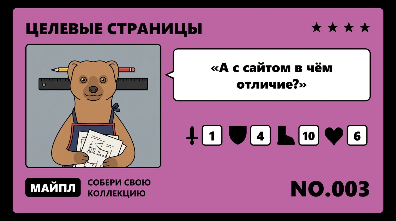 Чем лендинг отличается от сайта