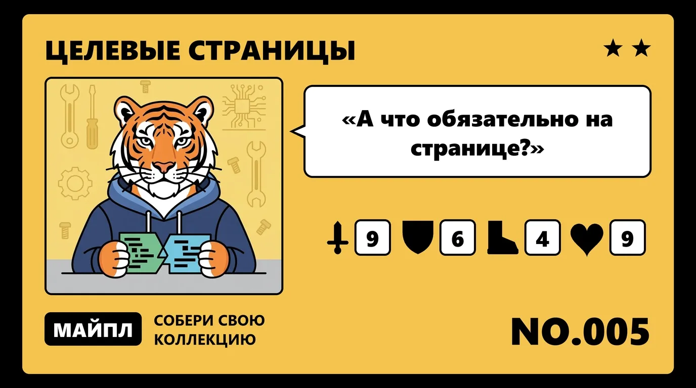 Из каких блоков состоит работающий лендинг