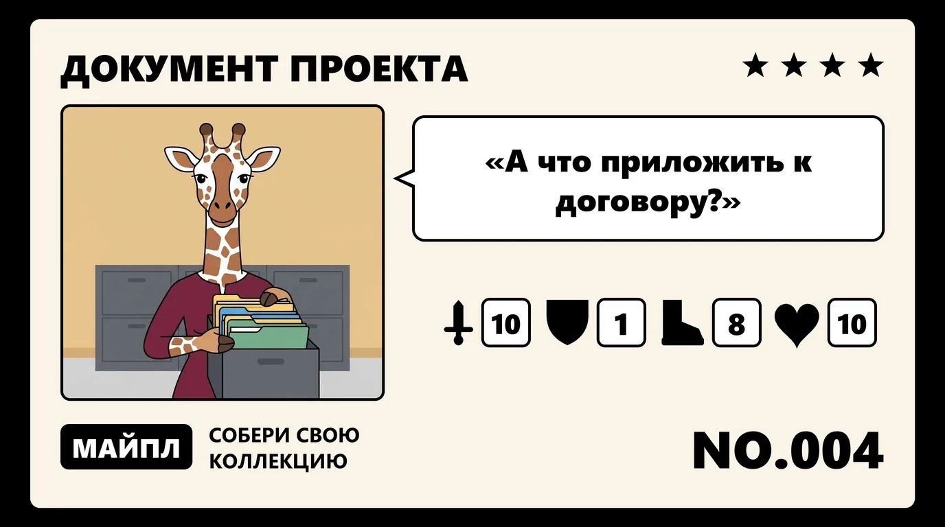 Какие приложения нужны к договору