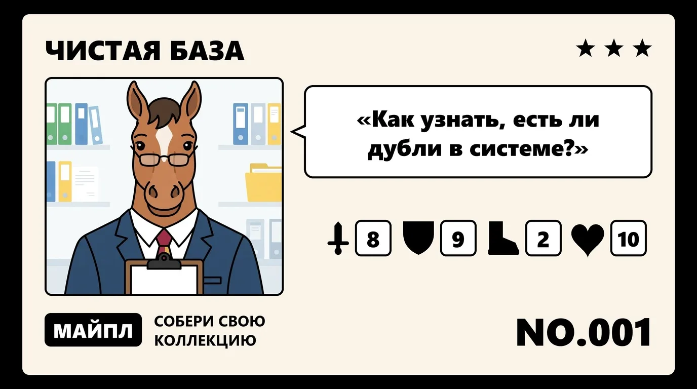 Дубли контрагентов: убрать и не плодить заново