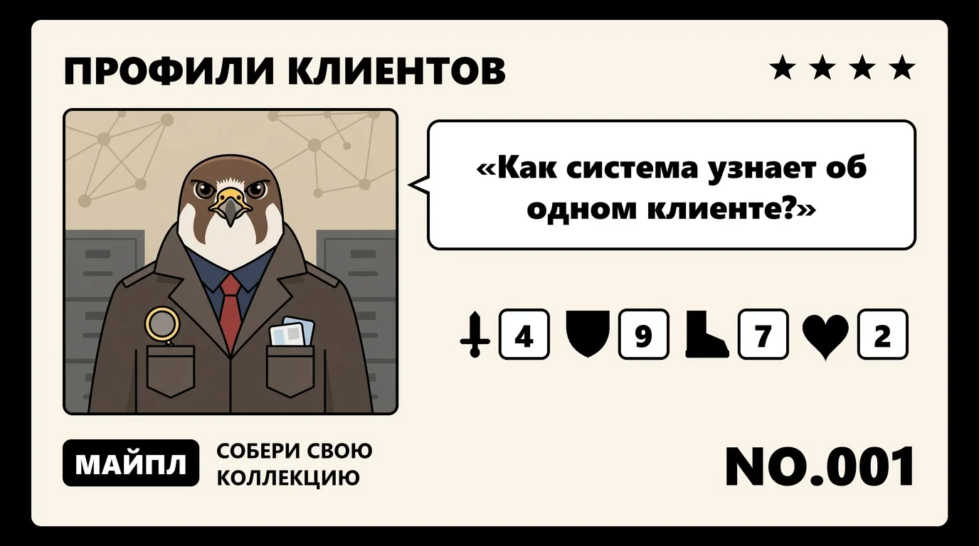 Единый профиль клиента: как склеить 6 идентификаторов
