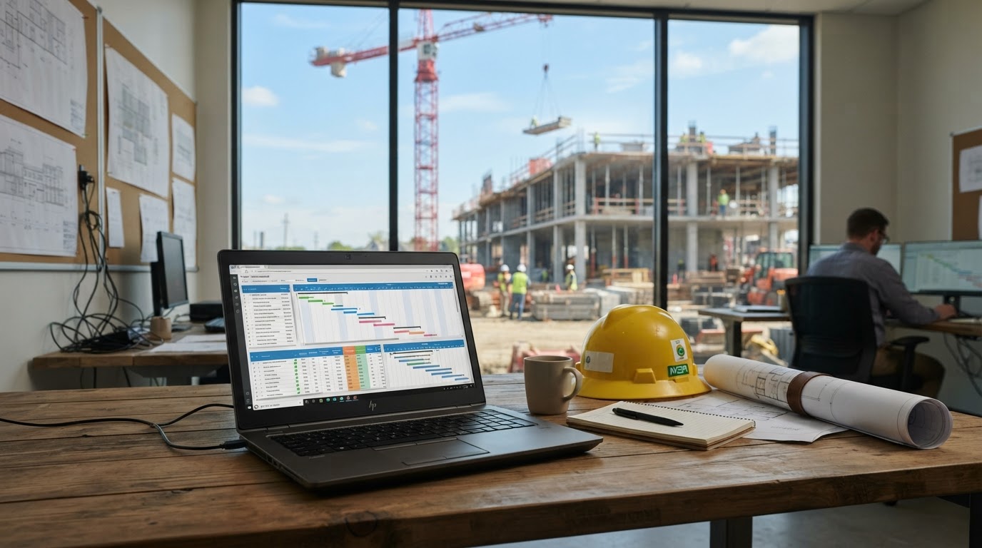 ERP для строительной компании: сметы, объекты, материалы в одной системе