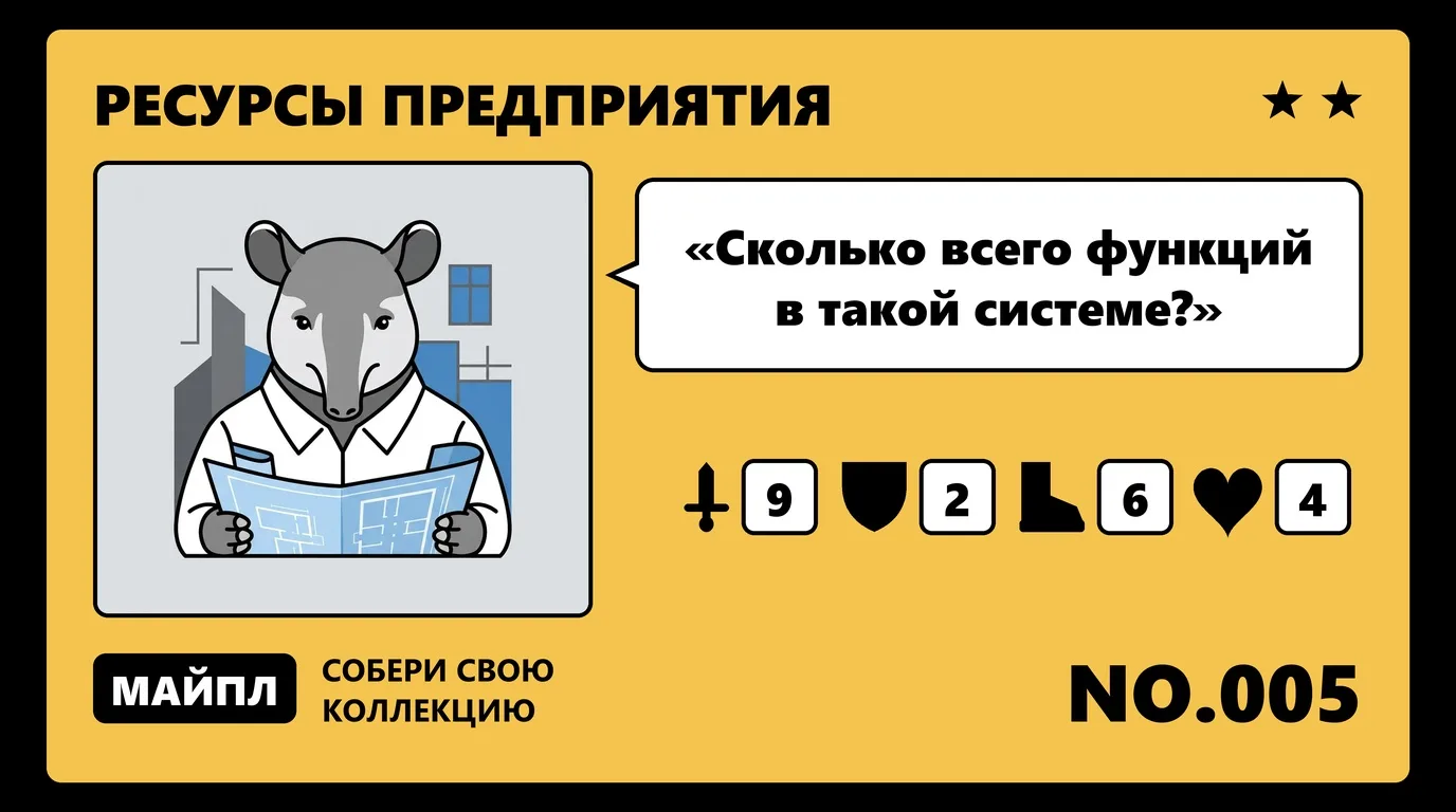 Из каких подсистем состоит ядро ERP