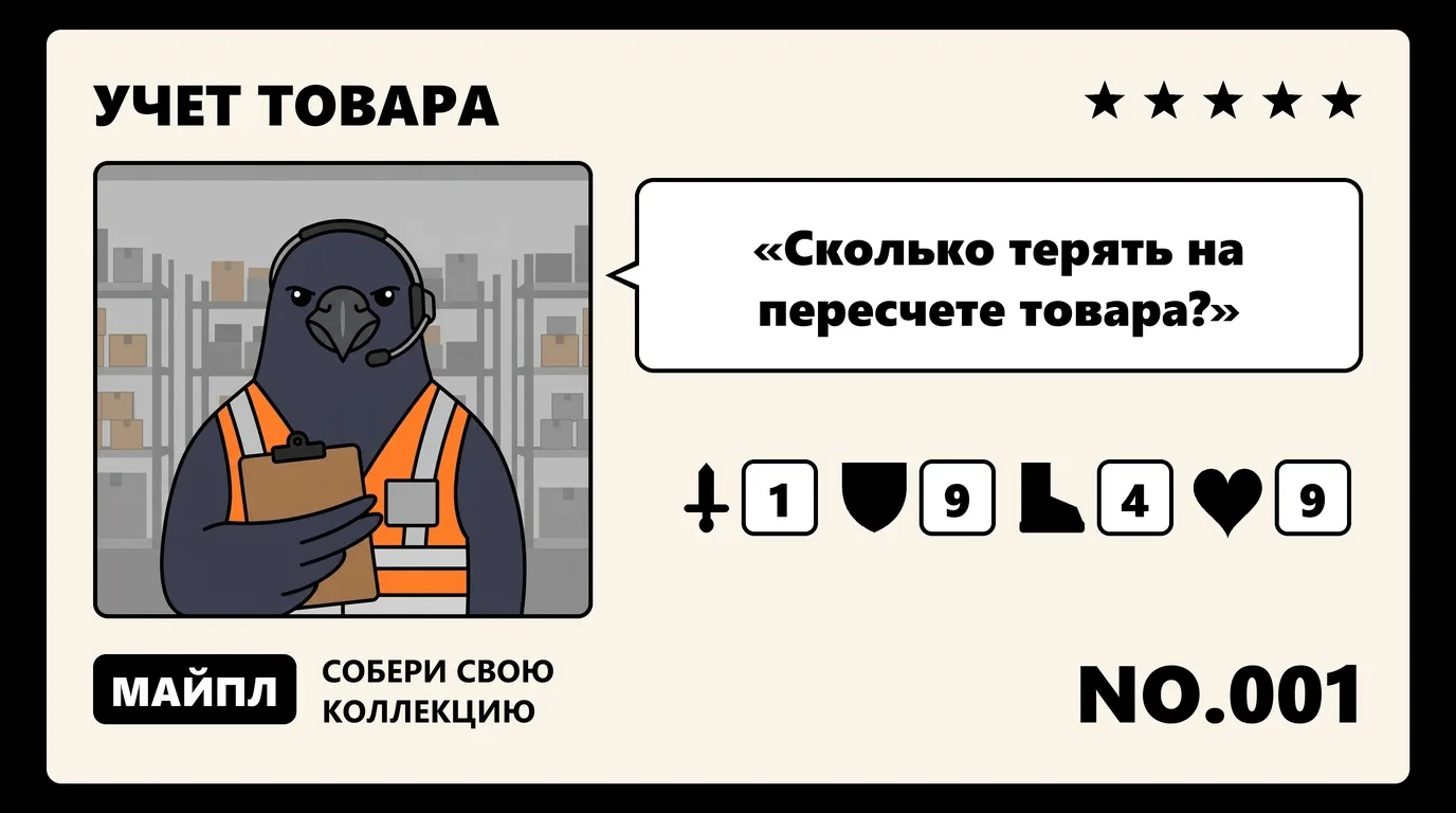 Инвентаризация склада: циклы вместо остановки