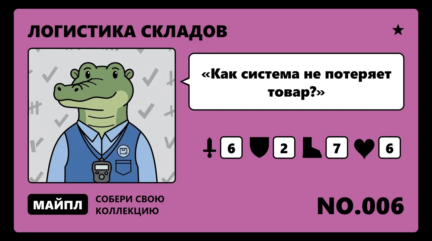 Инвентаризация, пополнение и перемещения