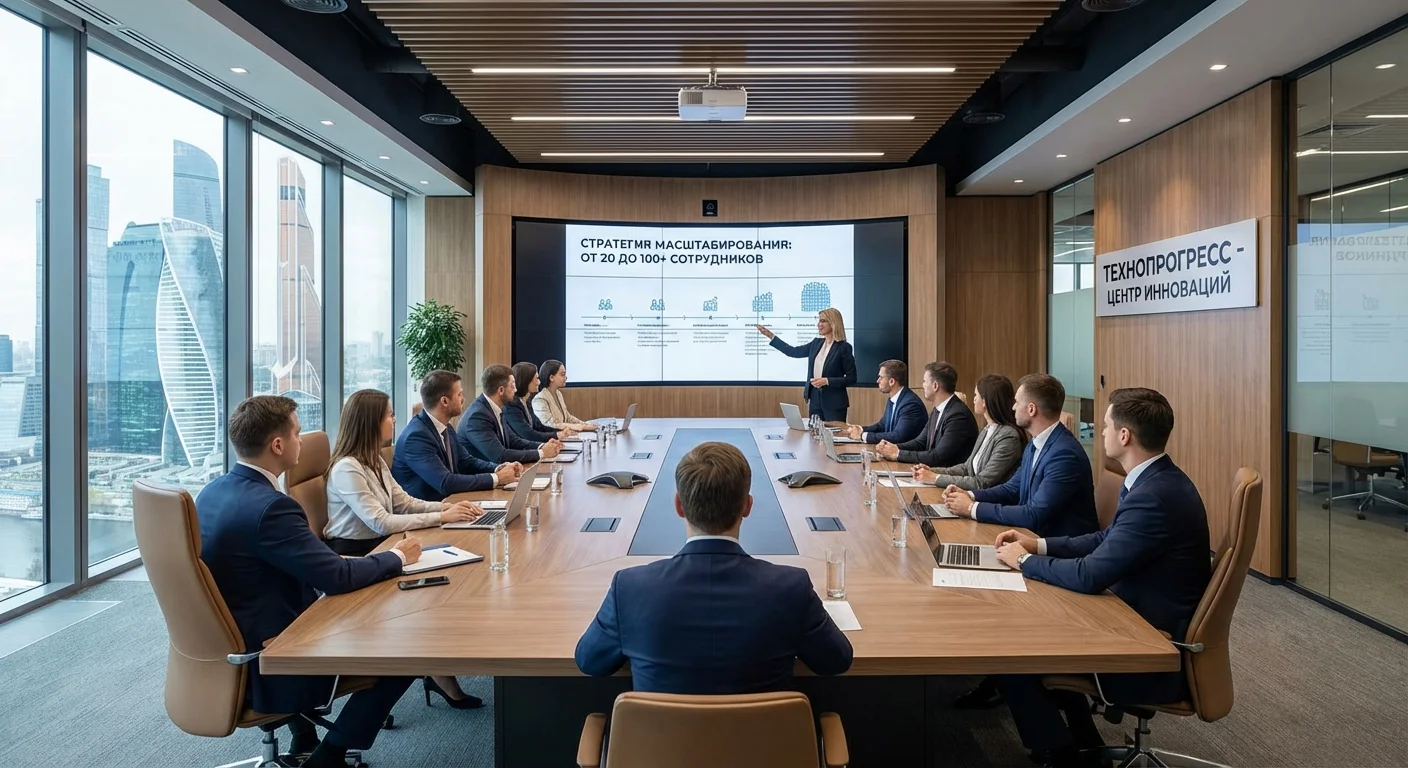 Как IT-компания масштабирует с 20 до 100+ человек: операционная модель MYPL.PRO