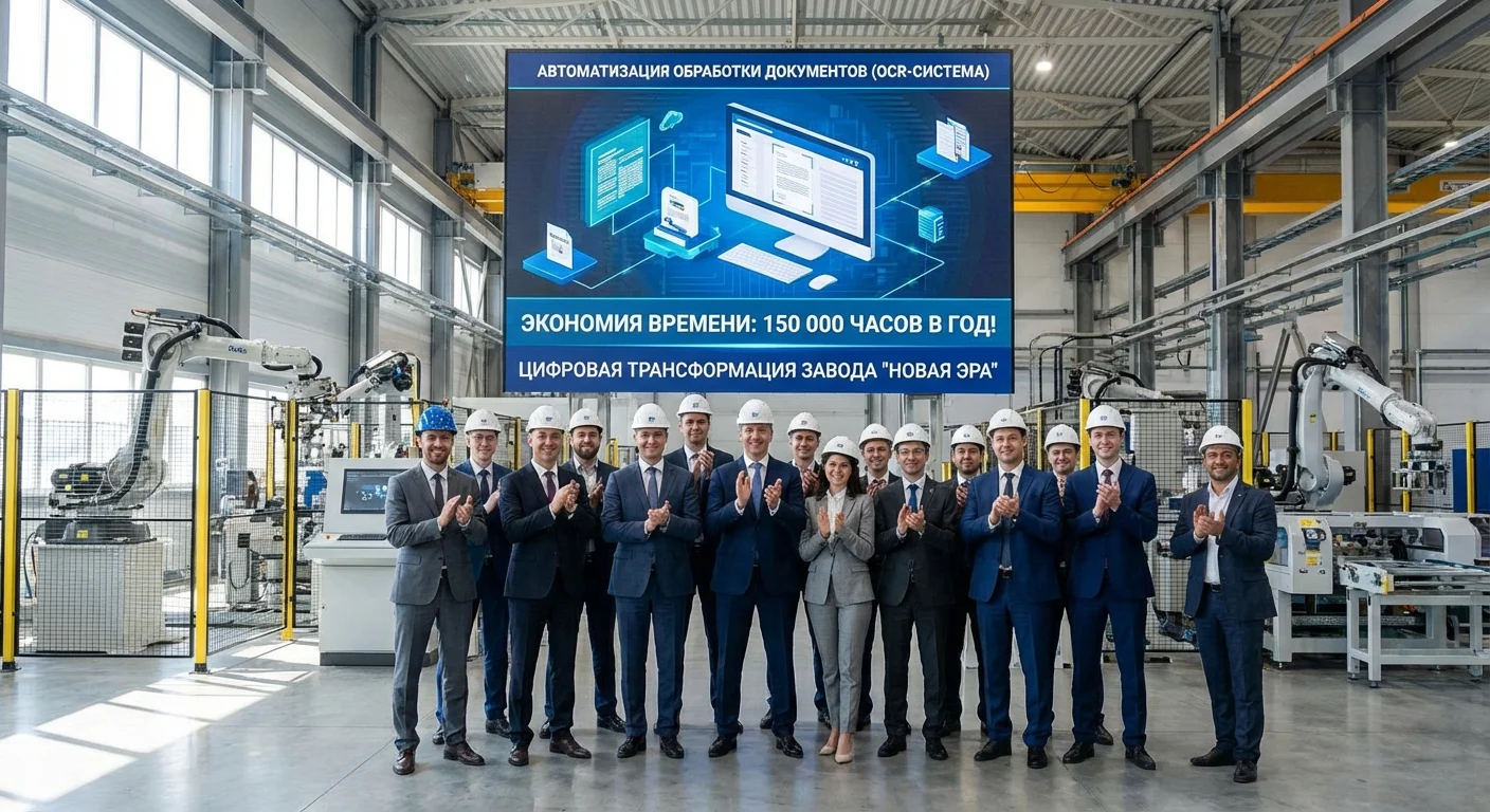 Как OCR-система сэкономила компании 150K часов обработки документов (кейс)