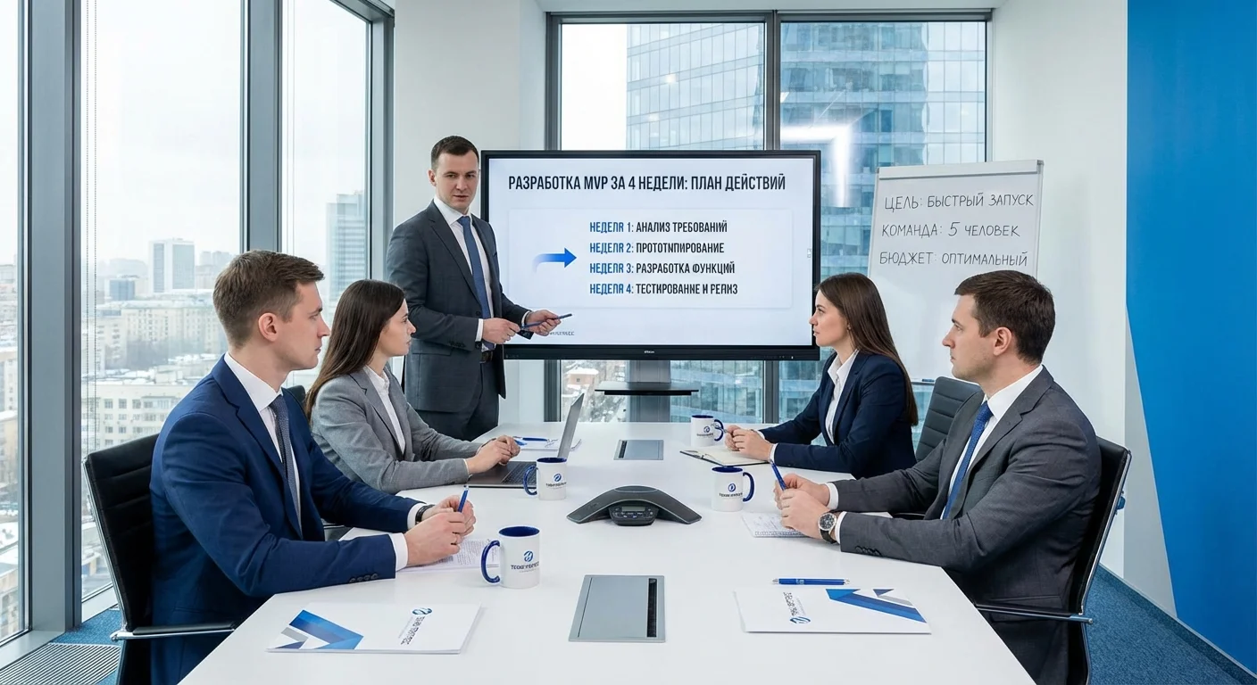 Как разработать MVP за 4 недели вместо 4 месяцев: гайд для стартапов
