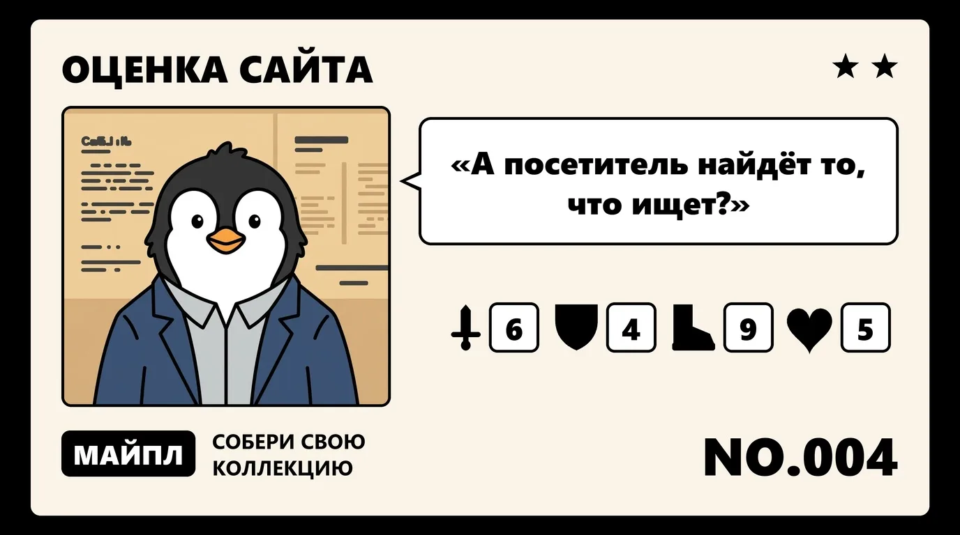 Понятная структура и тексты про выгоду