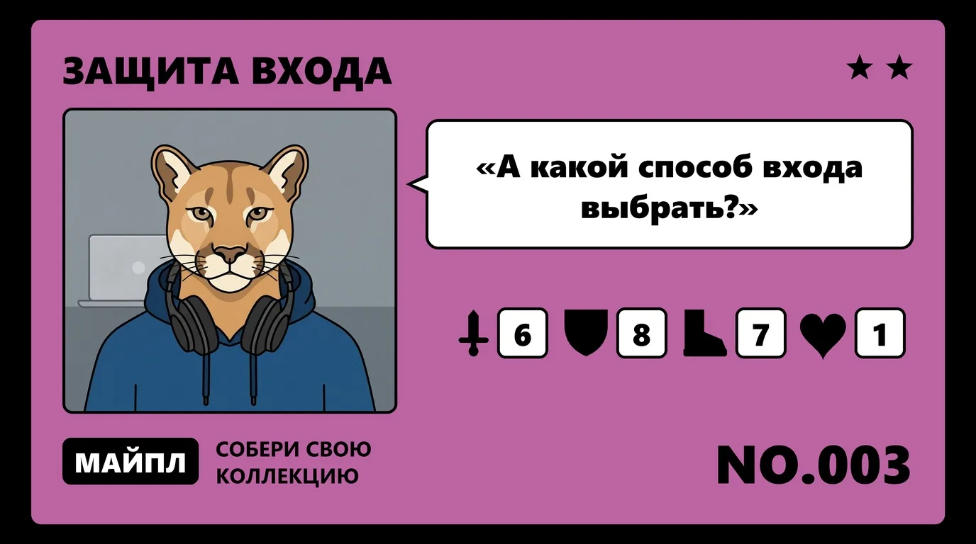 Четыре способа входа и регистрации
