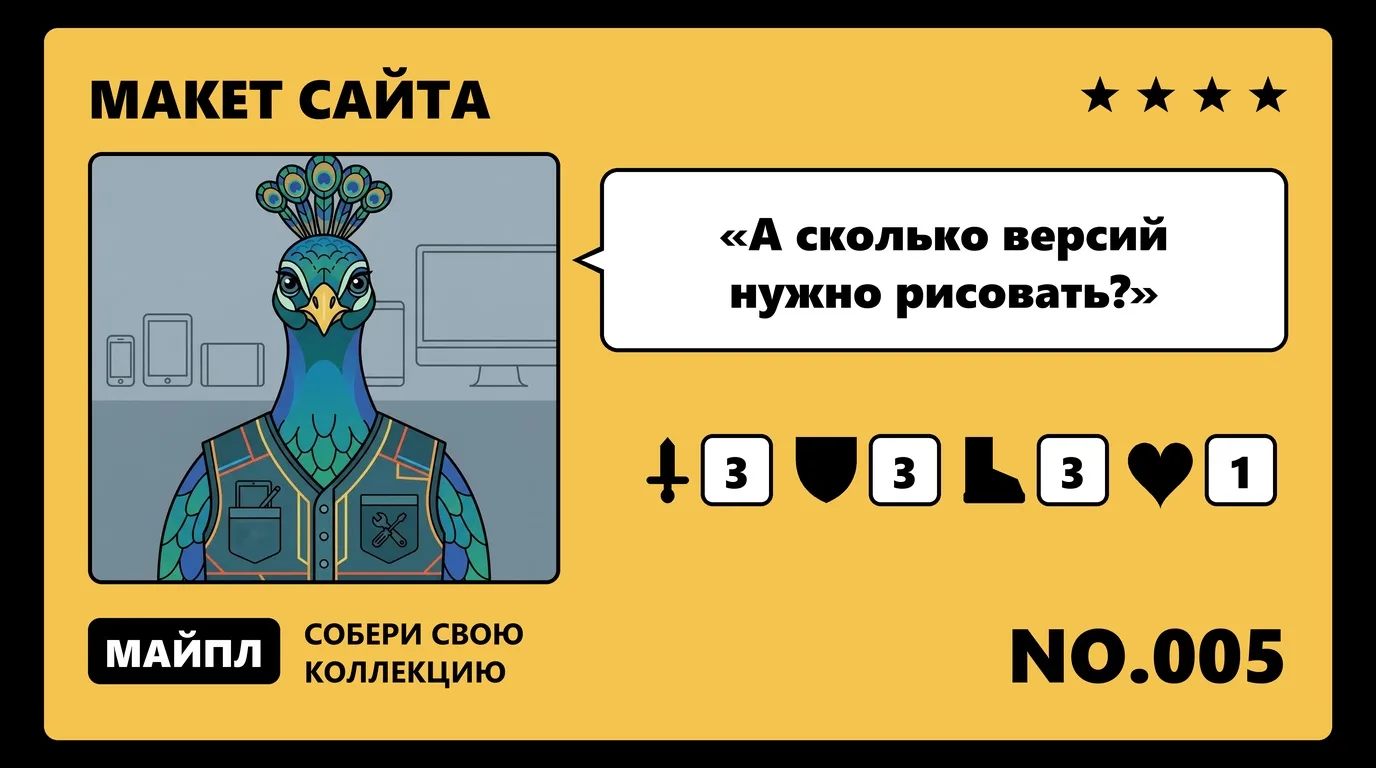 Какие ширины макета нужны разработчику