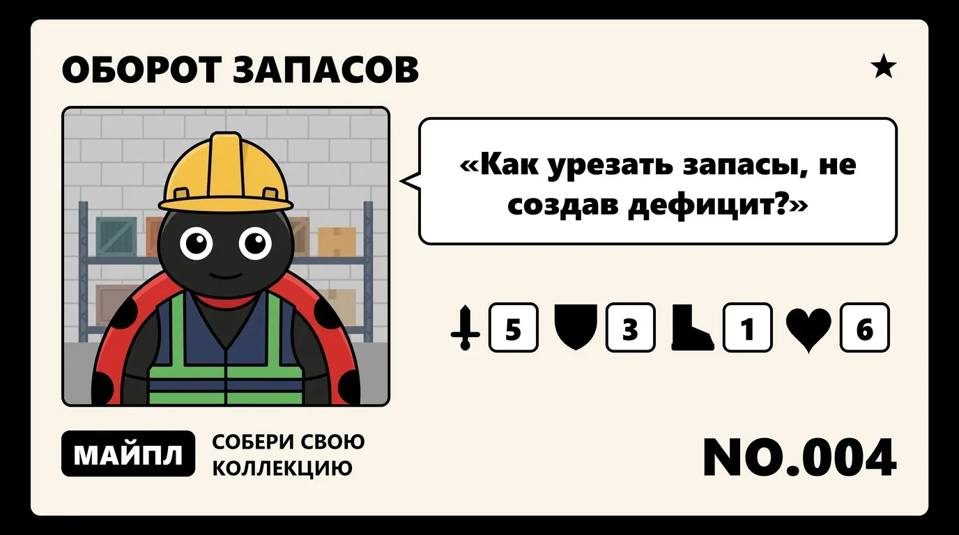 Семь рычагов сокращения запасов